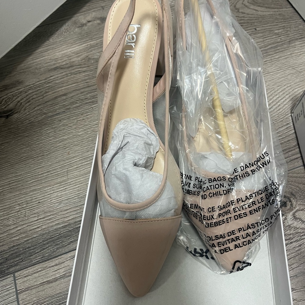 Bar III Blush mesh size 9